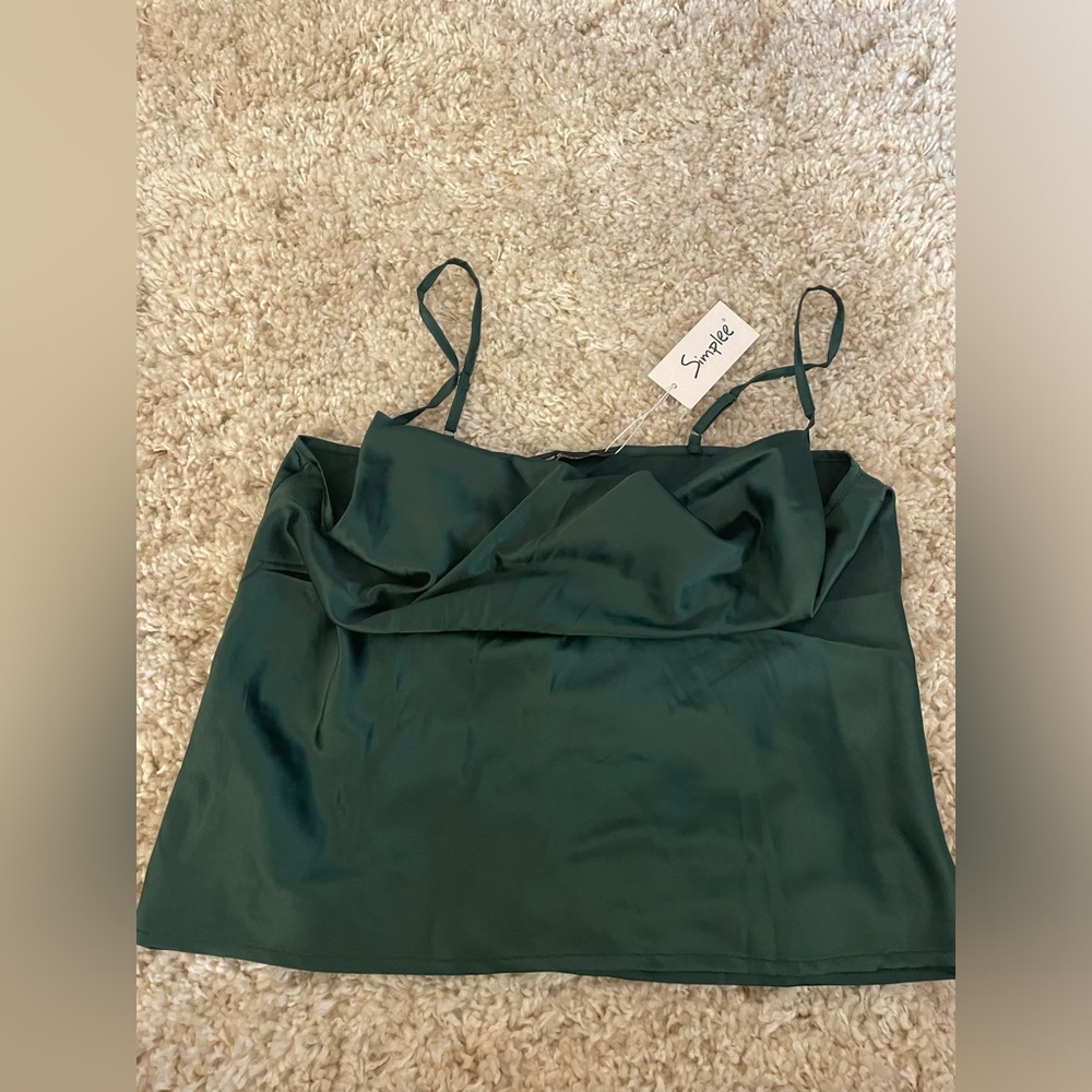 NWT Satin-Style Cami